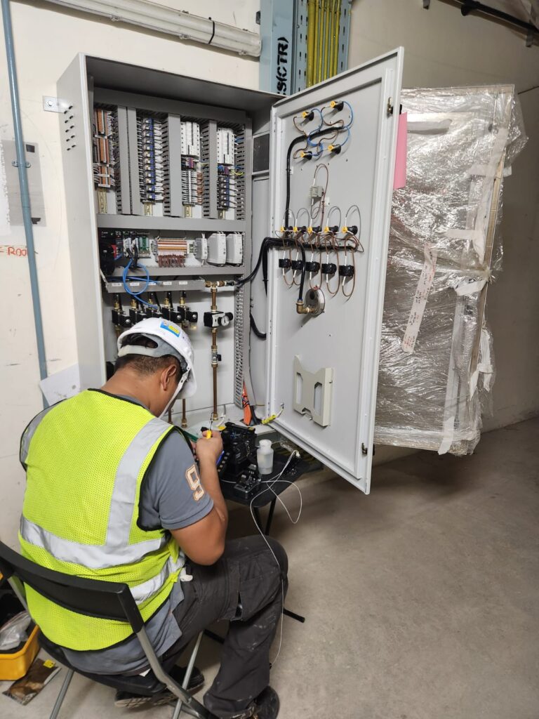 Fiber optic splicing and infrastructure support works for industrial and commercial systems in Singapore.