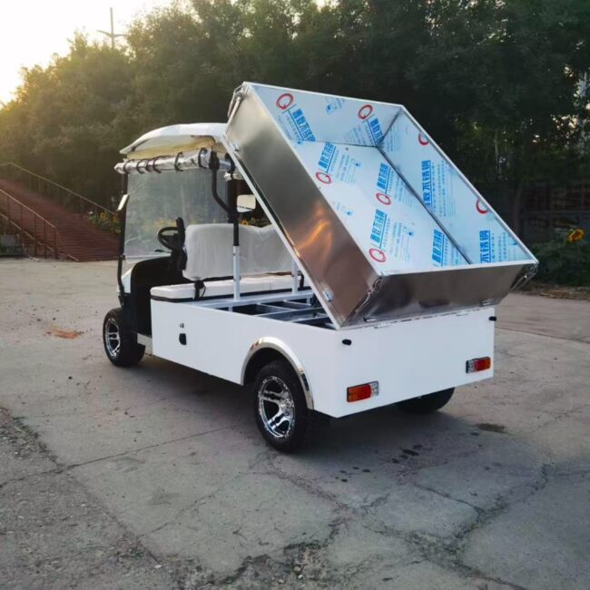 electric buggy with tipper cargo bed for industrial use in Singapore