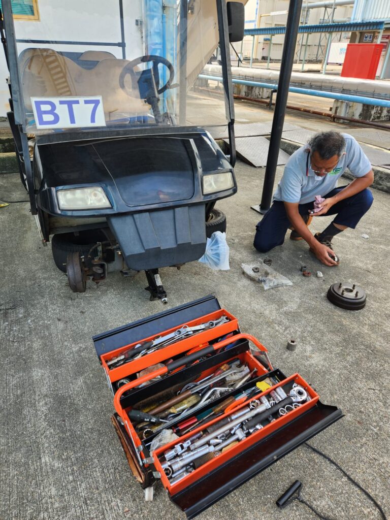 Electric buggy maintenance and troubleshooting support for commercial operations in Singapore